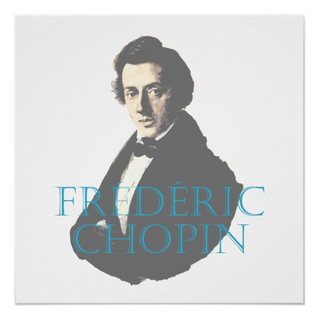 Pôster Frédéric Chopin (Frente)