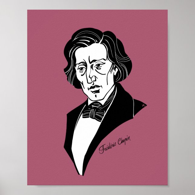 Poster Frederic Chopin (Frente)