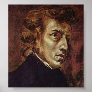 Pôster Frédéric Chopin Portrait