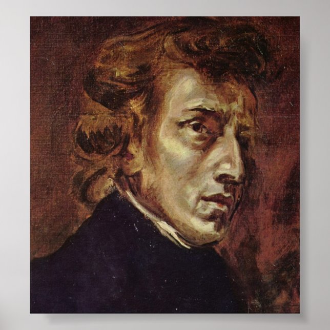 Pôster Frédéric Chopin Portrait (Frente)