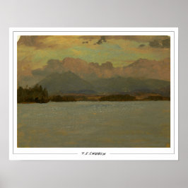 Poster Frederic Edwin Church Fine Art #396