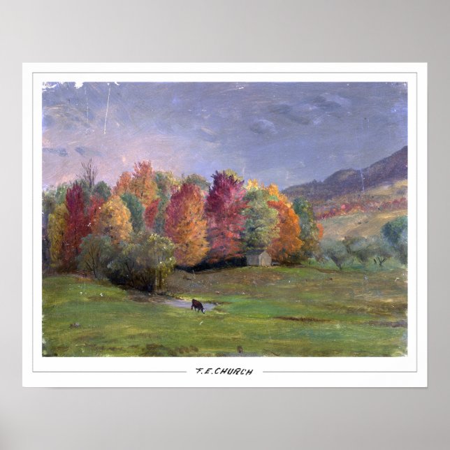 Poster Frederic Edwin Church Fine Art #694 (Frente)