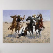 Frederic Remington / Ajudando um camarada