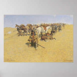 Poster Frederic Remington Art