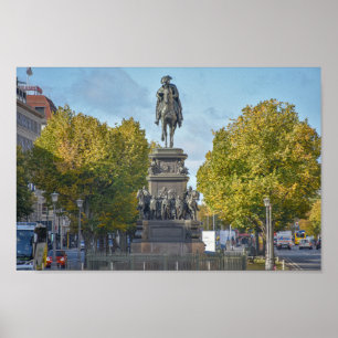 Poster Frederick, a escultura do Excelente, Berlim, Alema