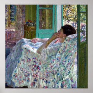 Poster Frederick Carl Frieseke, Sala Amarela
