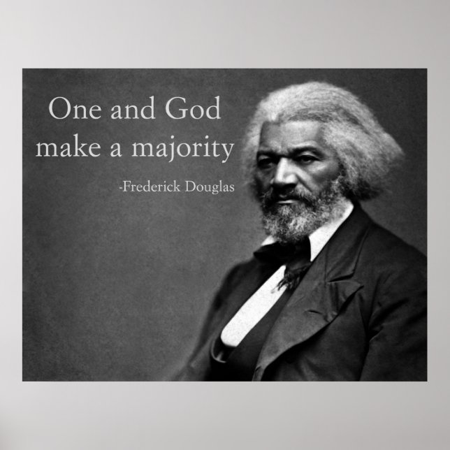 Poster Frederick Douglass (Frente)