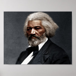 Poster Frederick Douglass Colorizado