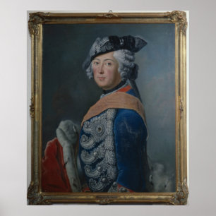 Poster Frederick II o excelente de Prússia, depois de