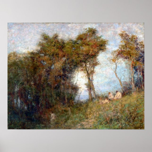 Poster Frederick McCubbin Afterglow (Noite de Verão) (Frente)
