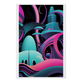 Pôster Freeflown Futurism