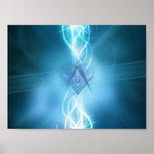 Pôster Freemason elétrico
