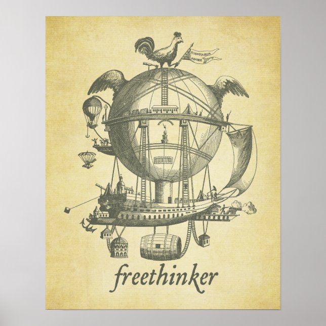 Pôster Freethinker (Frente)