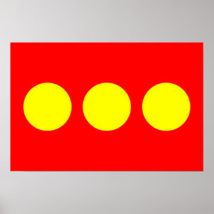 Pôster Freetown Christiania Flag