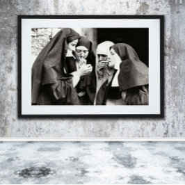 Poster Freiás Fumando Fotografia Vintage 10x8in