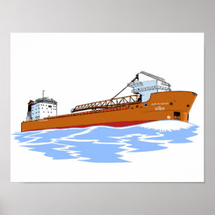 Poster Freighter Mark W. Barker