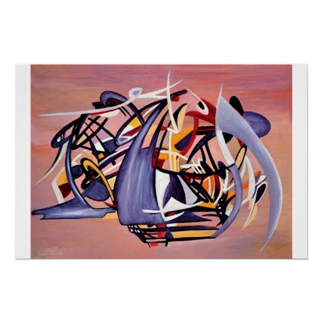 Pôster "freira Desejando o Artista", Poster brilhante (Frente)