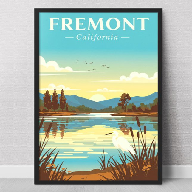 Poster Fremont Califórnia Antiga (Criador carregado)