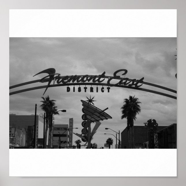 Poster Fremont Street (Frente)