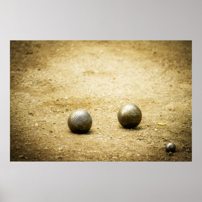 Poster French Boules (Frente)