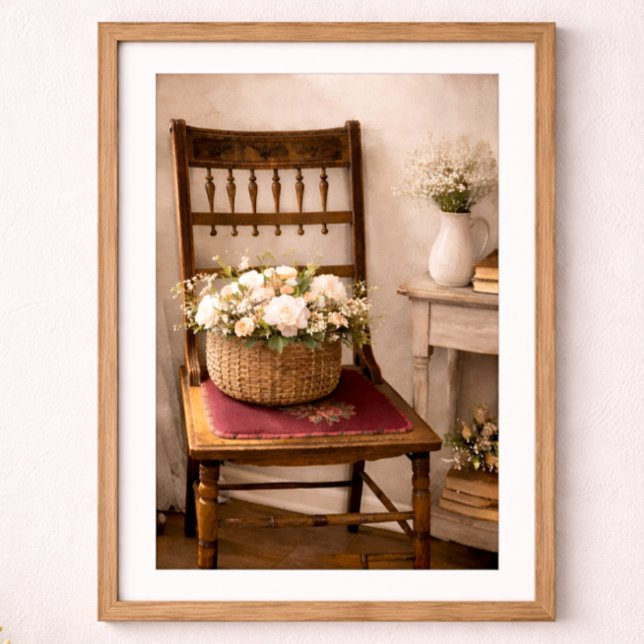 Poster French Country Cottage Still Life Botanical (Criador carregado)