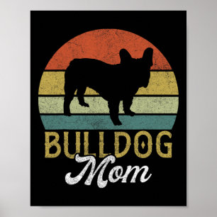 Poster Frenchie Bulldog Mama