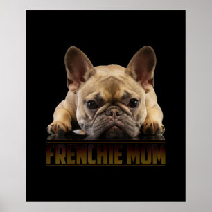 Poster frenchie mãe presente de mãe de buldogue franc