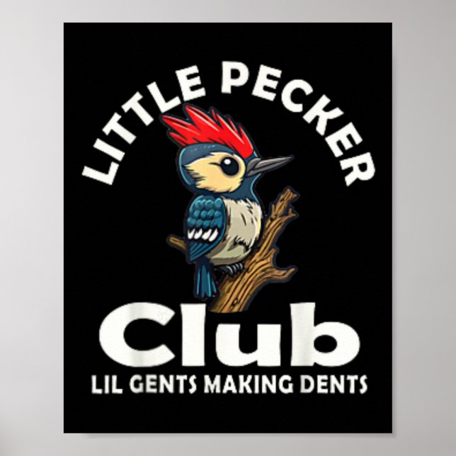 Poster Frente E Trás Do Clube Pecker (Frente)