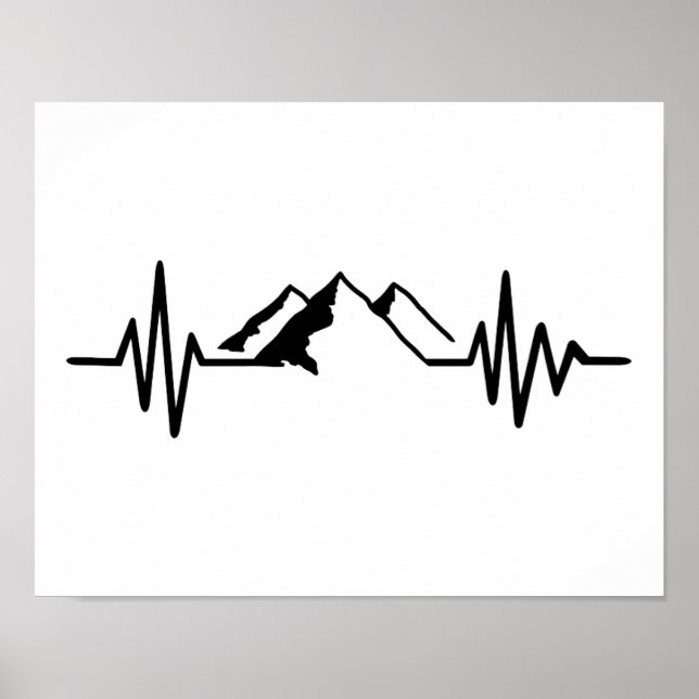 Poster Frequência das montanhas (Frente)