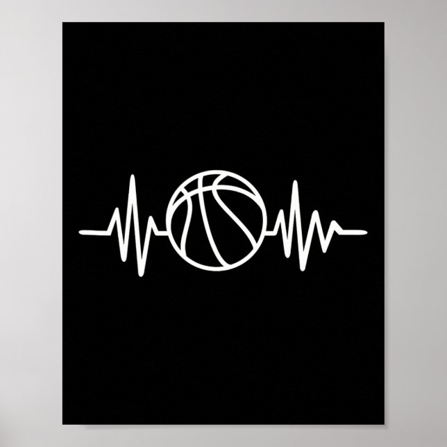 Poster Frequência de basquete (Frente)