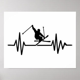 Poster Frequência de esqui