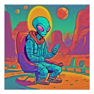 Pôster Frescor Alien Desencadeado
