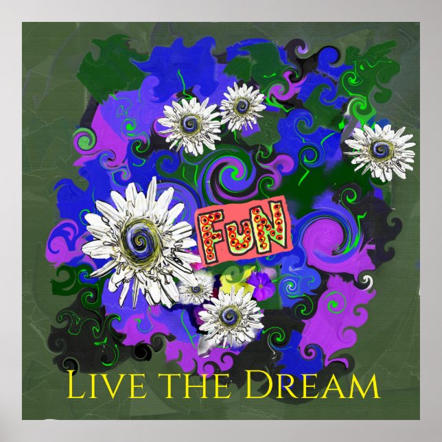 Poster Fresh Vivid Colorful Fun Happy (Frente)