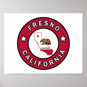 Pôster Fresno California