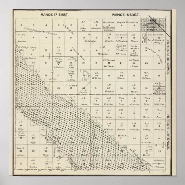 Pôster Fresno County, Califórnia 11 (Frente)