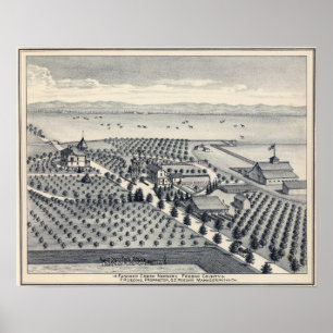 Pôster Fresno County, Califórnia 20