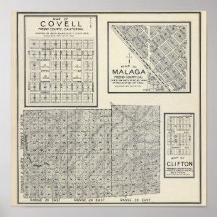 Poster Fresno County, Califórnia 22