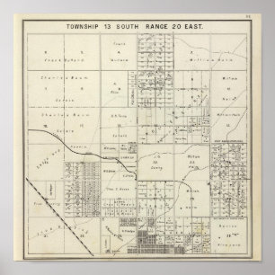 Pôster Fresno County, Califórnia 24