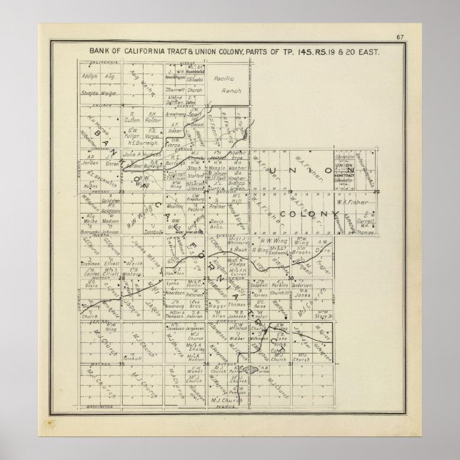 Pôster Fresno County, Califórnia 35 (Frente)