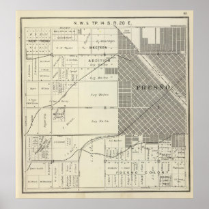 Poster Fresno County, California 7