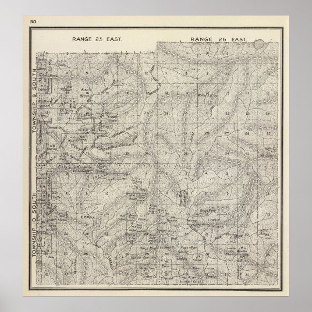 Pôster Fresno County, California 9 (Frente)