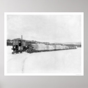 Pôster Frete 1924 de Caterpillar Yukon