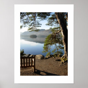 Poster Friar's Crag, Derwentwater, The Lake District