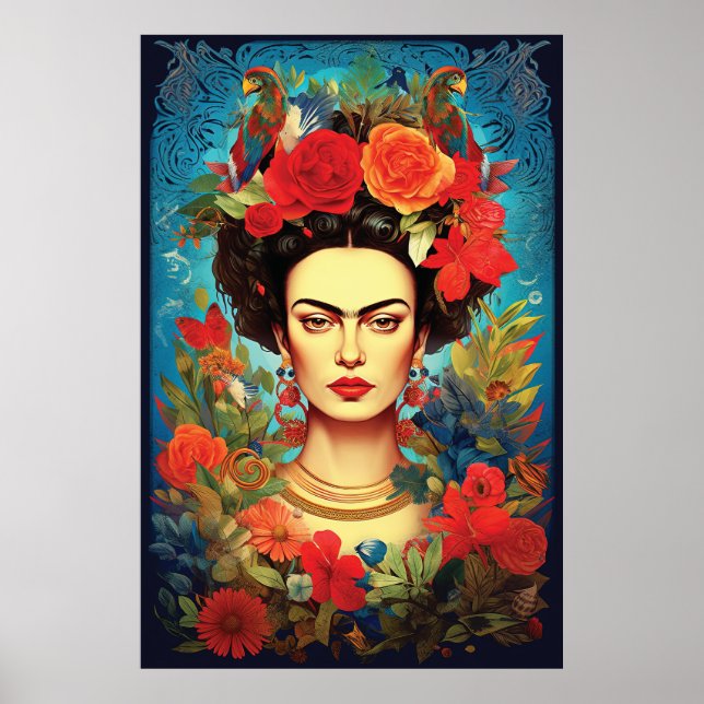Poster Frida Kahlo (Frente)
