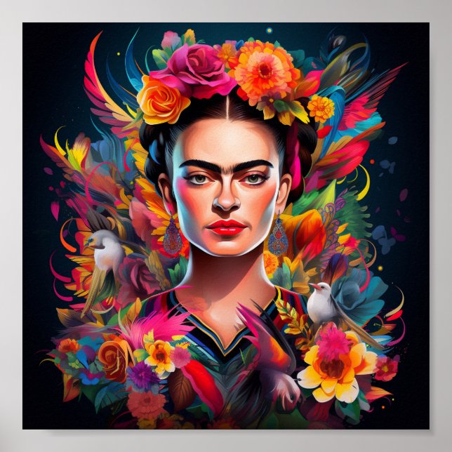 Poster Frida Kahlo (Frente)