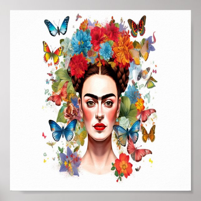 Poster Frida Kahlo (Frente)