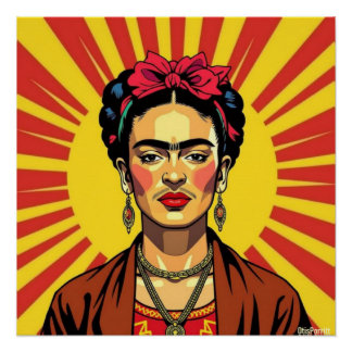 Pôster Frida Kahlo-3