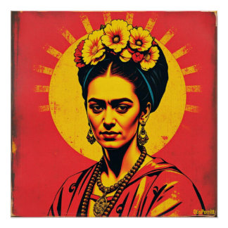 Pôster Frida Kahlo-5