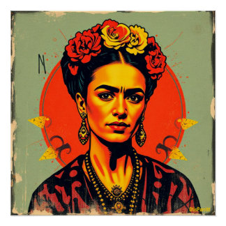 Pôster Frida Kahlo-8