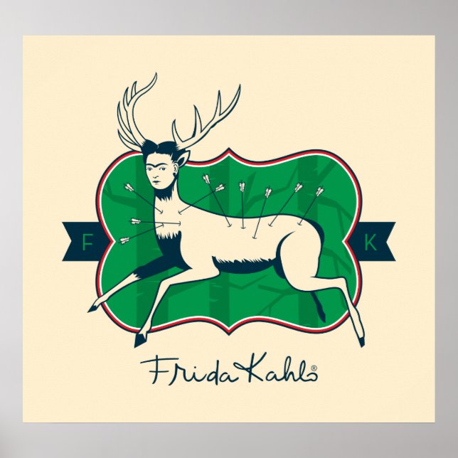 Pôster Frida Kahlo | Feridos (Frente)